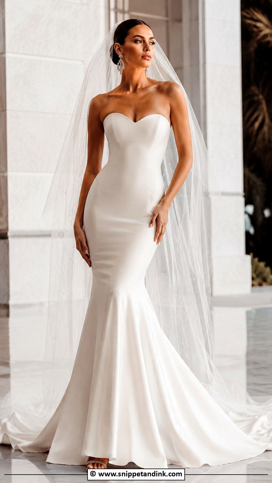 Mermaid Designer Wedding Dress - Snippet and Ink - 30 Designer Wedding Dresses