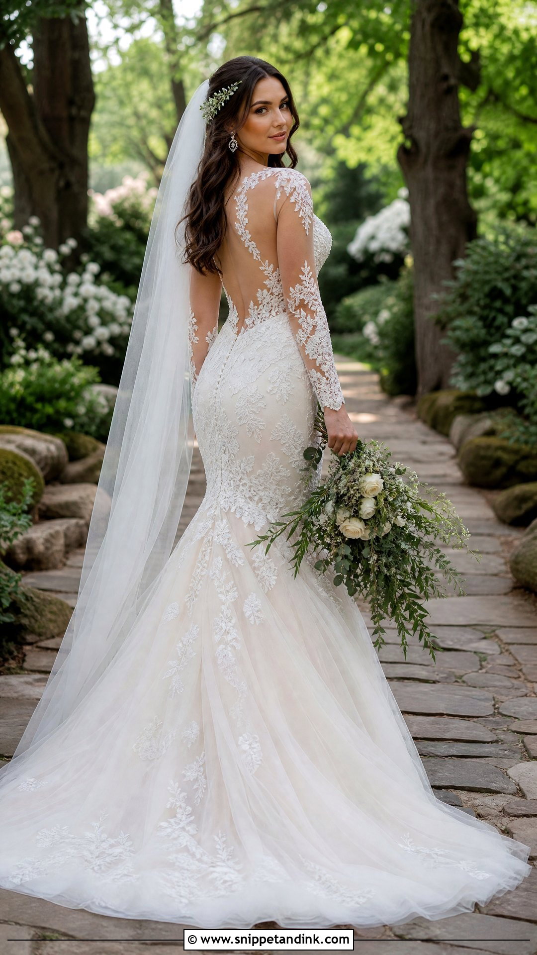 Mermaid Fairy Garden Wedding Dress - Snippet and Ink - 20 Fairy Garden Wedding Dress Ideas