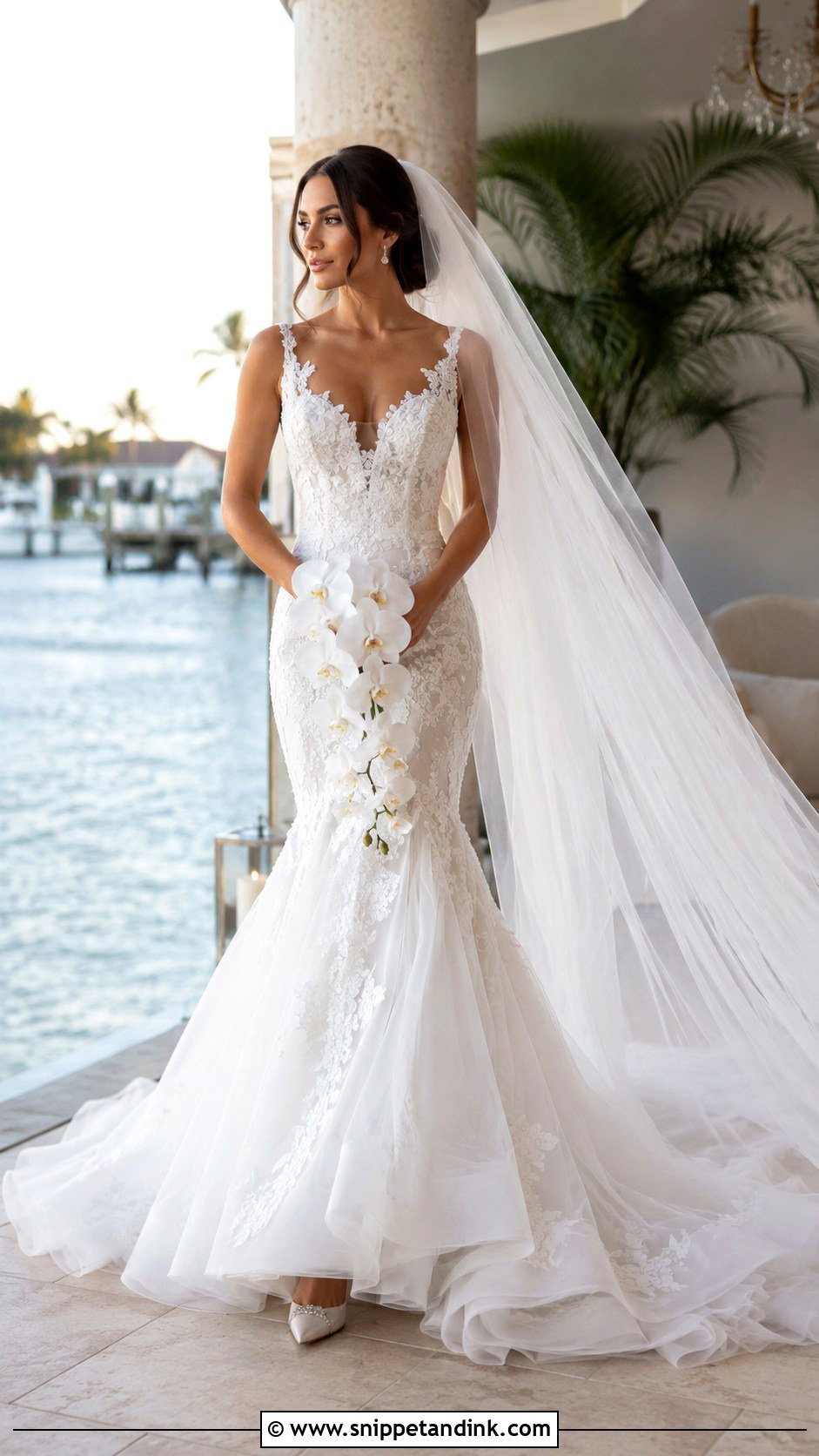 Mermaid Fairy Tale Wedding Dress - Snippet and Ink - 20 Dreamy Wedding Dress Fairy Tales Ideas