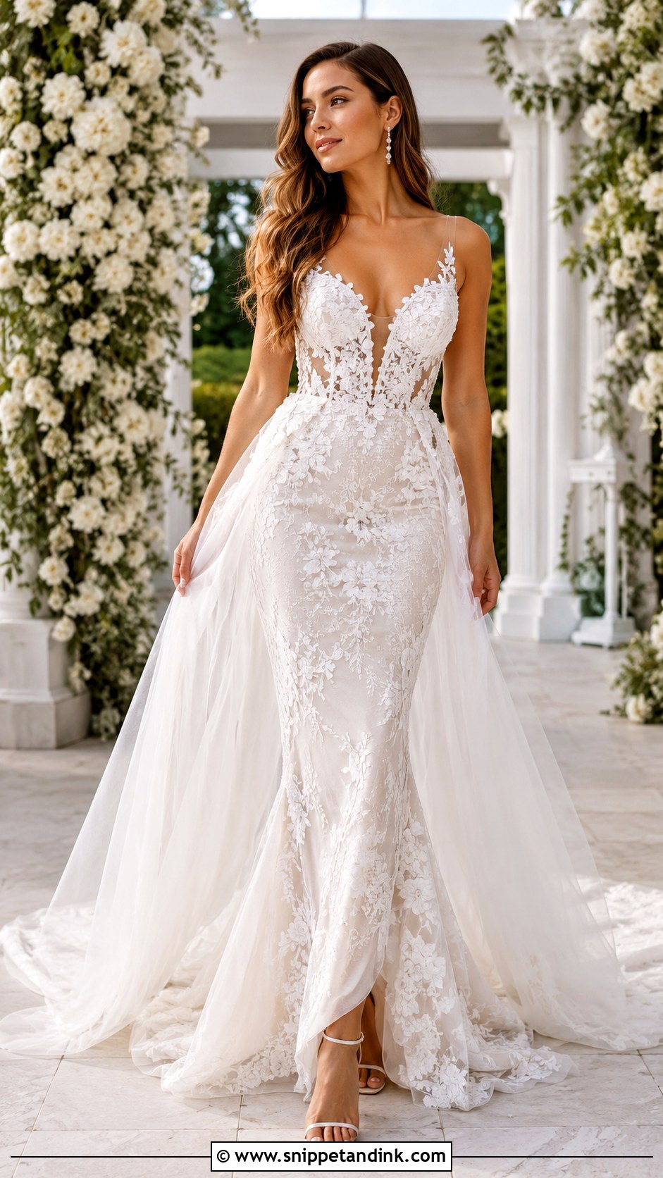 Mermaid Fairy Wedding Dress - Snippet and Ink - 30 Whimsical Wedding Dress Fairies Ideas