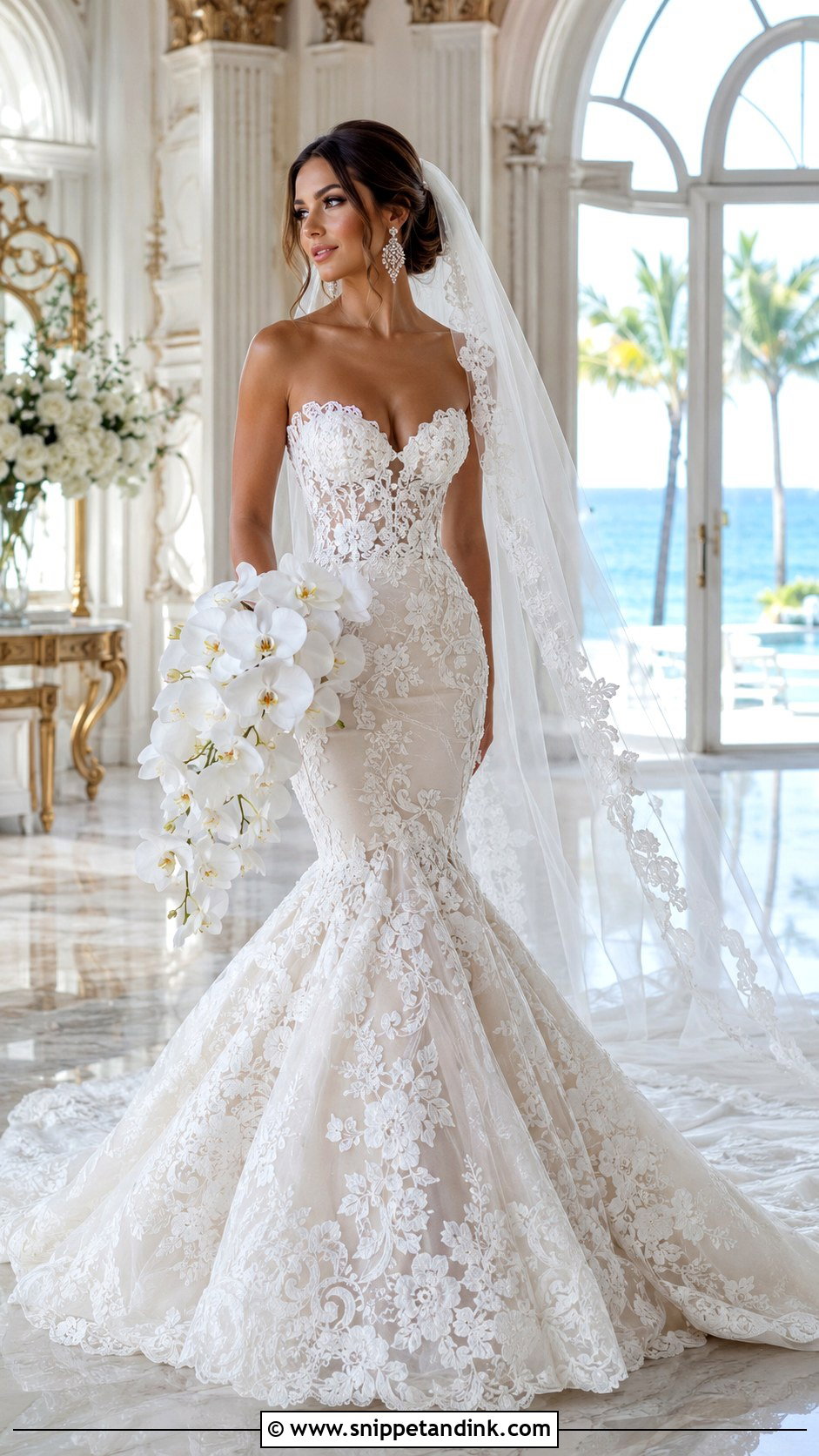 Mermaid Fantasy Wedding Gown - Snippet and Ink - 20 Fairy Tale Wedding Dress Fantasy Gowns