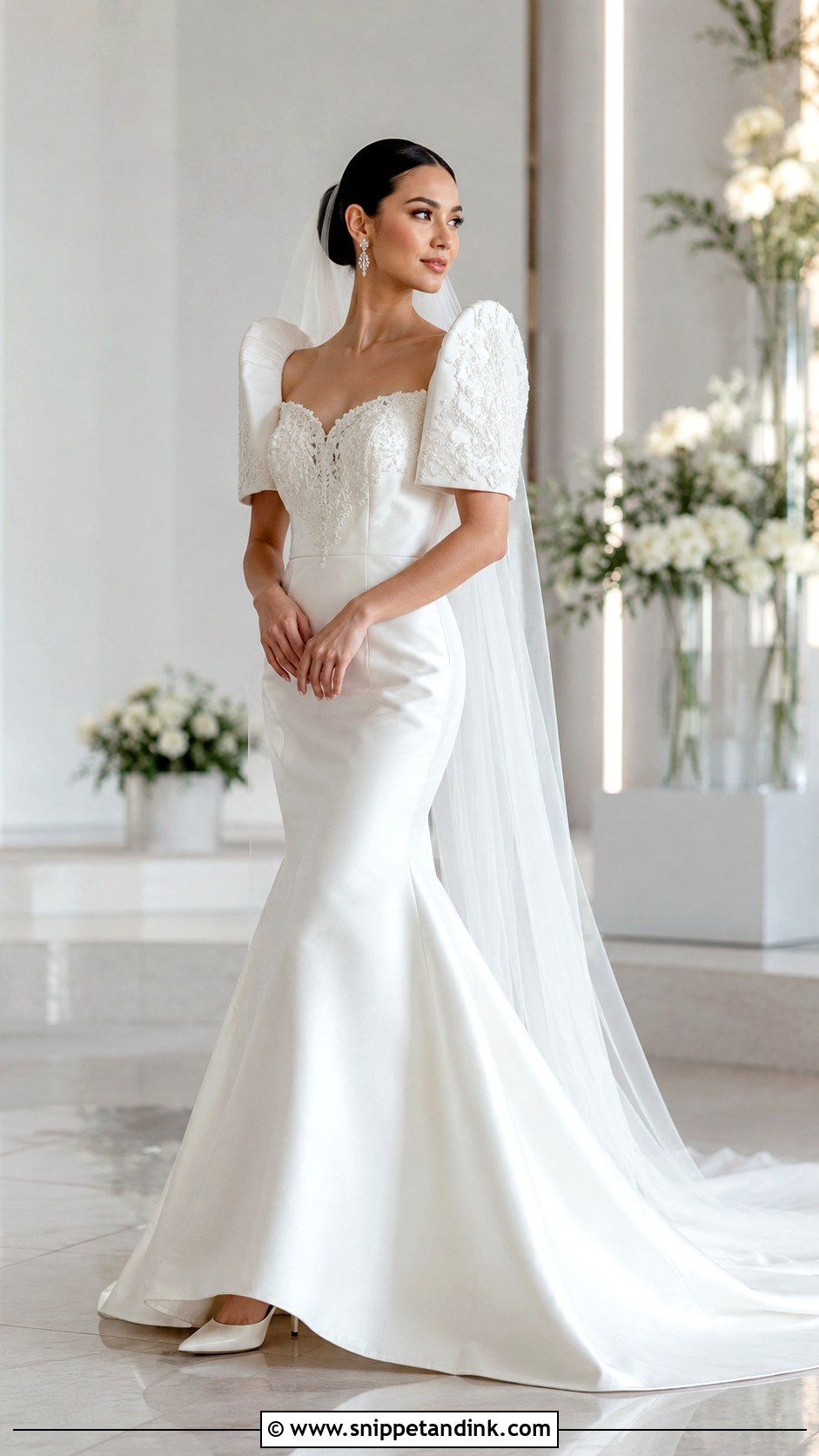 Mermaid Filipiniana Wedding Gown - Snippet and Ink - 20 Modern Filipiniana Wedding Gown Ideas