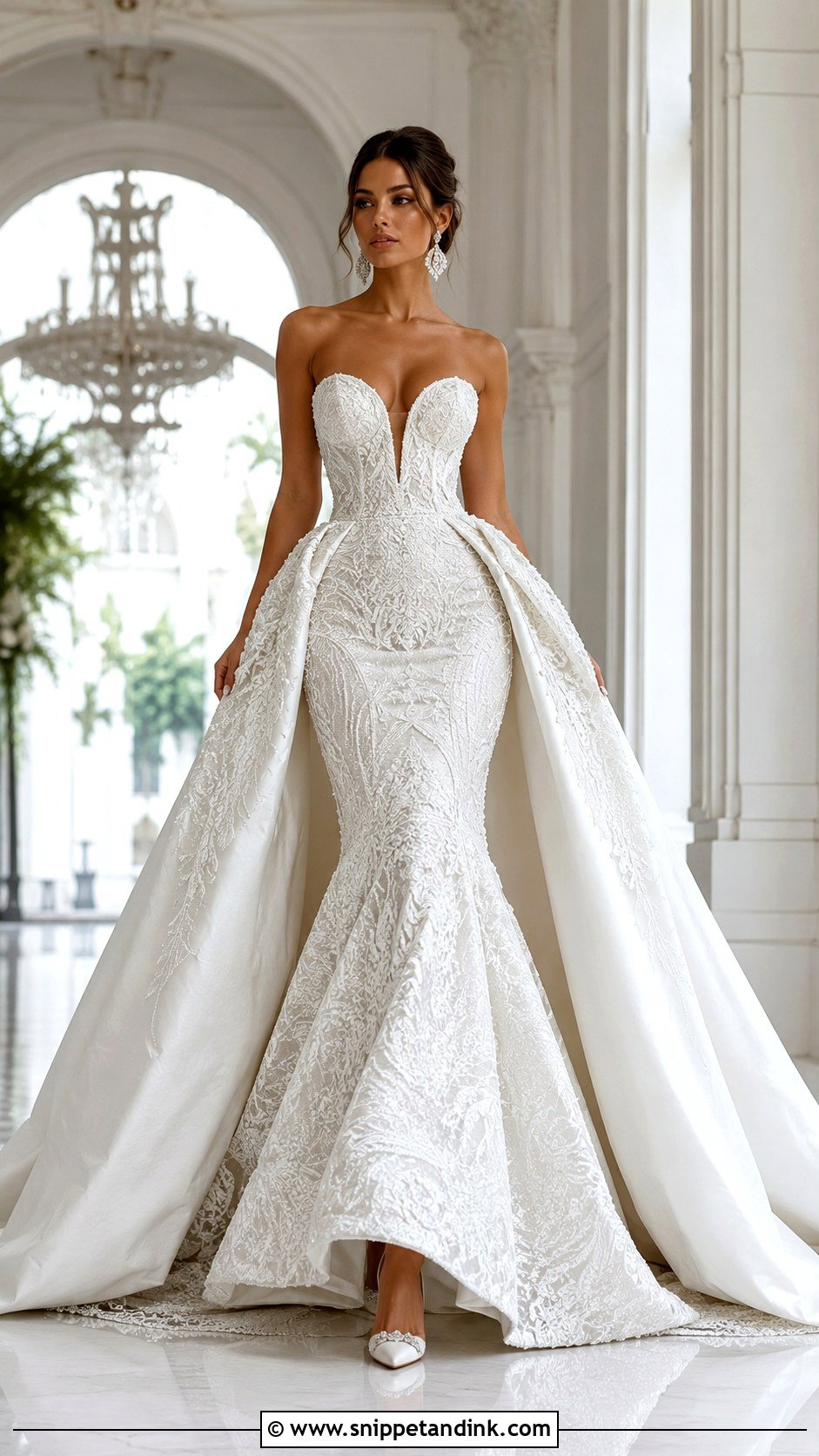 Mermaid Haute Couture Wedding Dress - Snippet and Ink - 25 Haute Couture Wedding Dress Ideas
