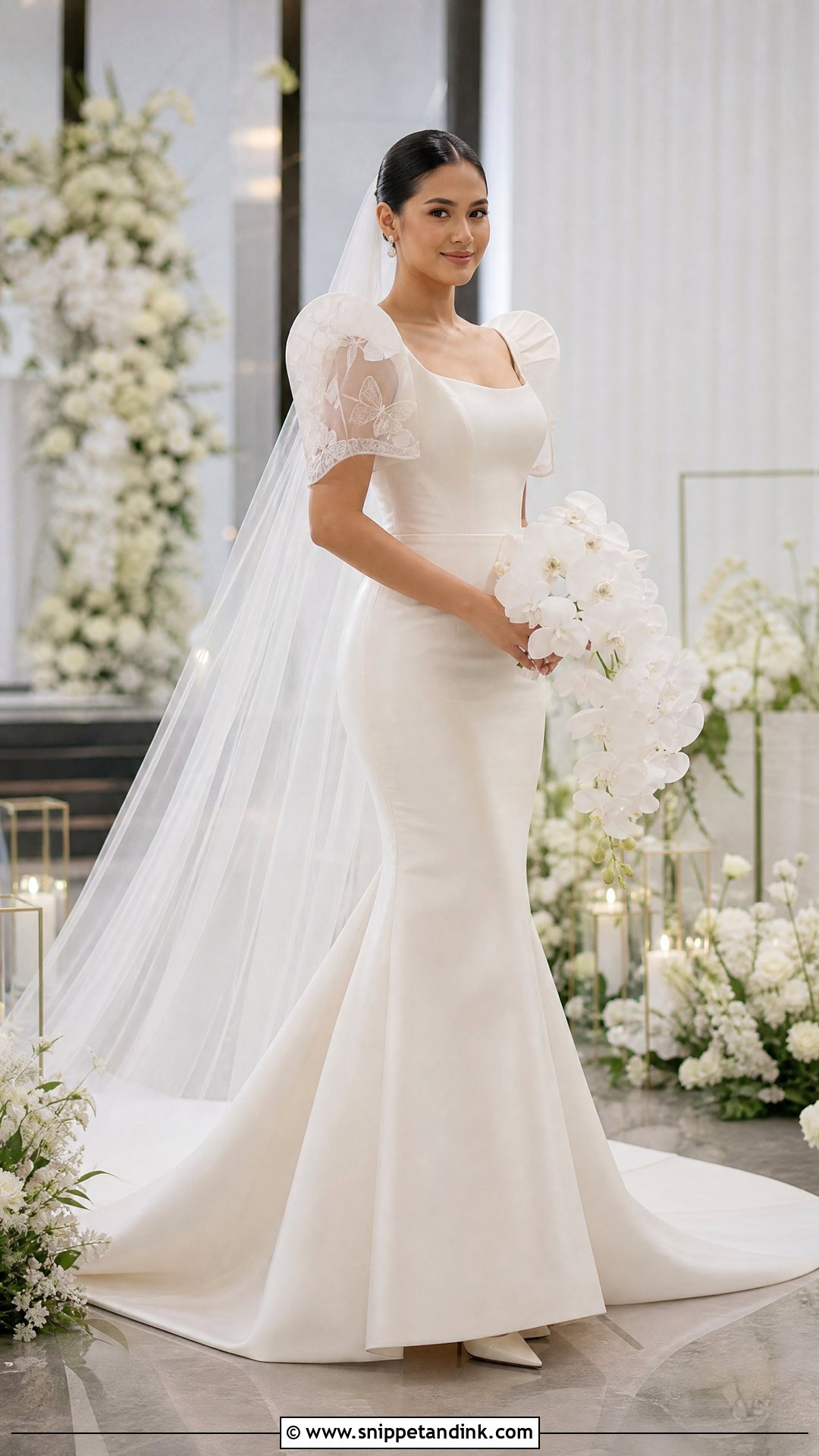 Mermaid Terno Wedding Dress - Snippet and Ink - 20 Philippine Wedding Dress Ideas