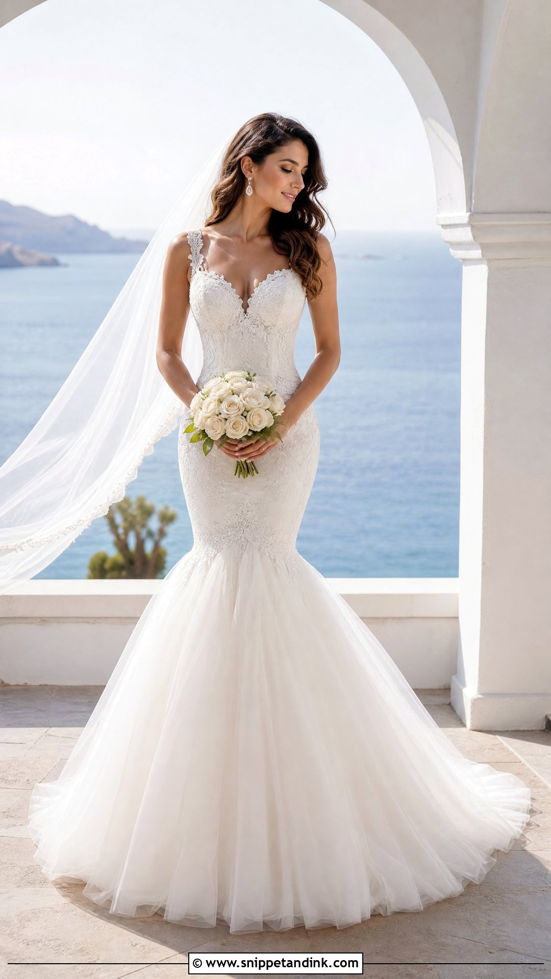 Mermaid Tulle Wedding Dress - Snippet and Ink - 20 Tool Wedding Dress Ideas