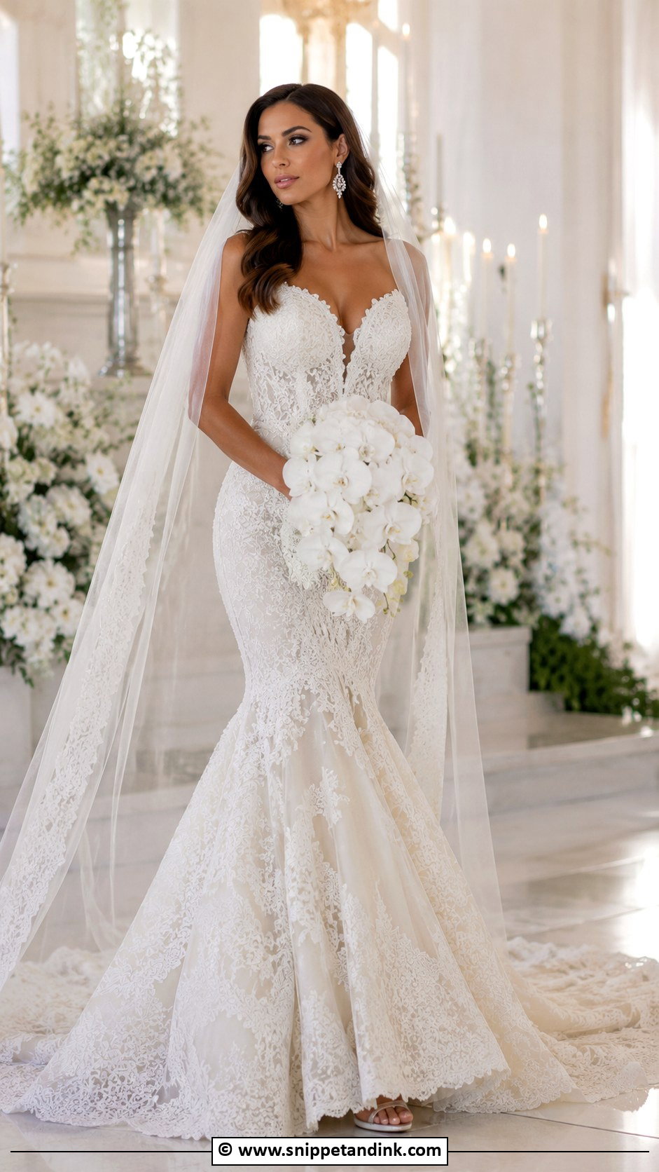 Mermaid Wedding Dress - Snippet and Ink - 30 Wedding Dress 2024 Ideas
