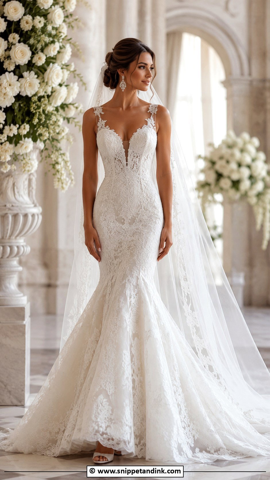 Mermaid Wedding Dress - Snippet and Ink - 35 Timeless Wedding Dress Ideas