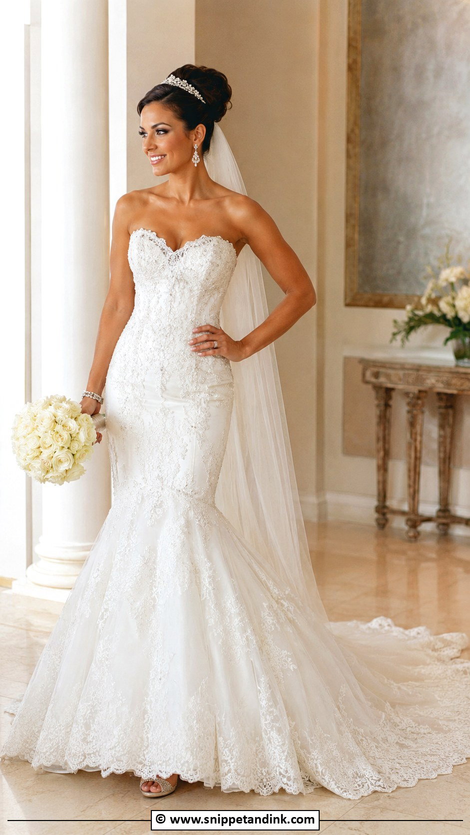 Mermaid Wedding Dress - Snippet and Ink - 30 2000s Wedding Dress Ideas