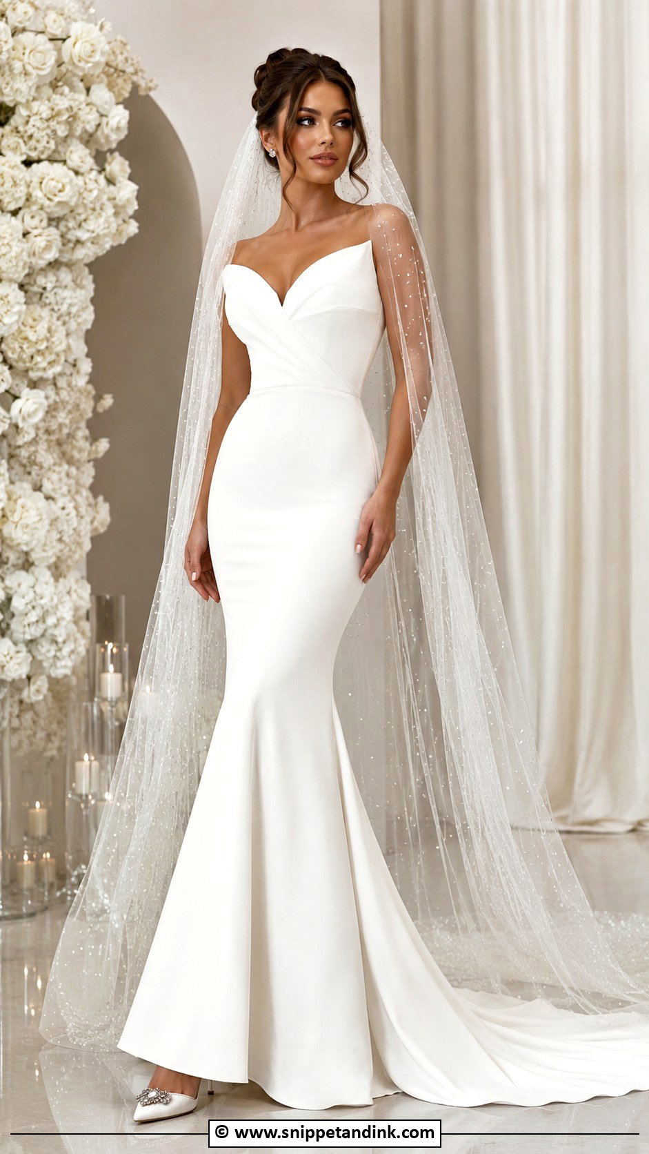 Mermaid Wedding Dress - Snippet and Ink - 35 Wedding Dress Styles