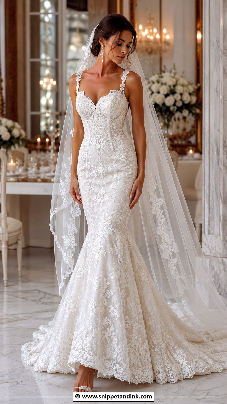 Mermaid Wedding Dress - Snippet and Ink - 35 Wedding Dresses