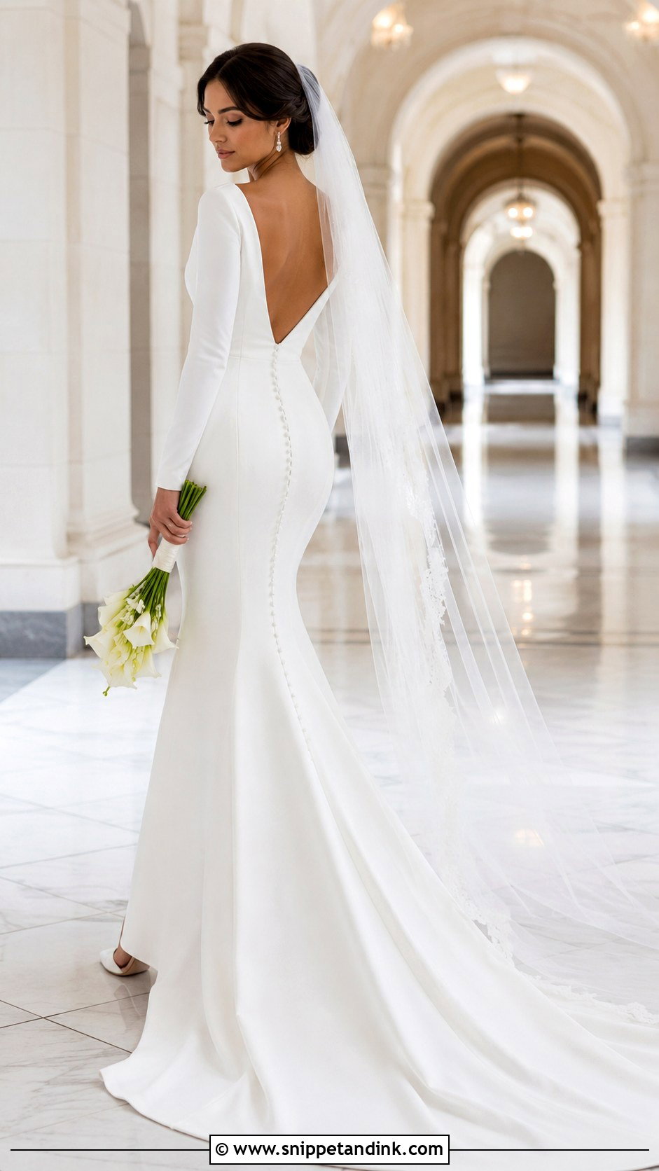 Mermaid Wedding Dress - Snippet and Ink - 25 Classic Wedding Dresses