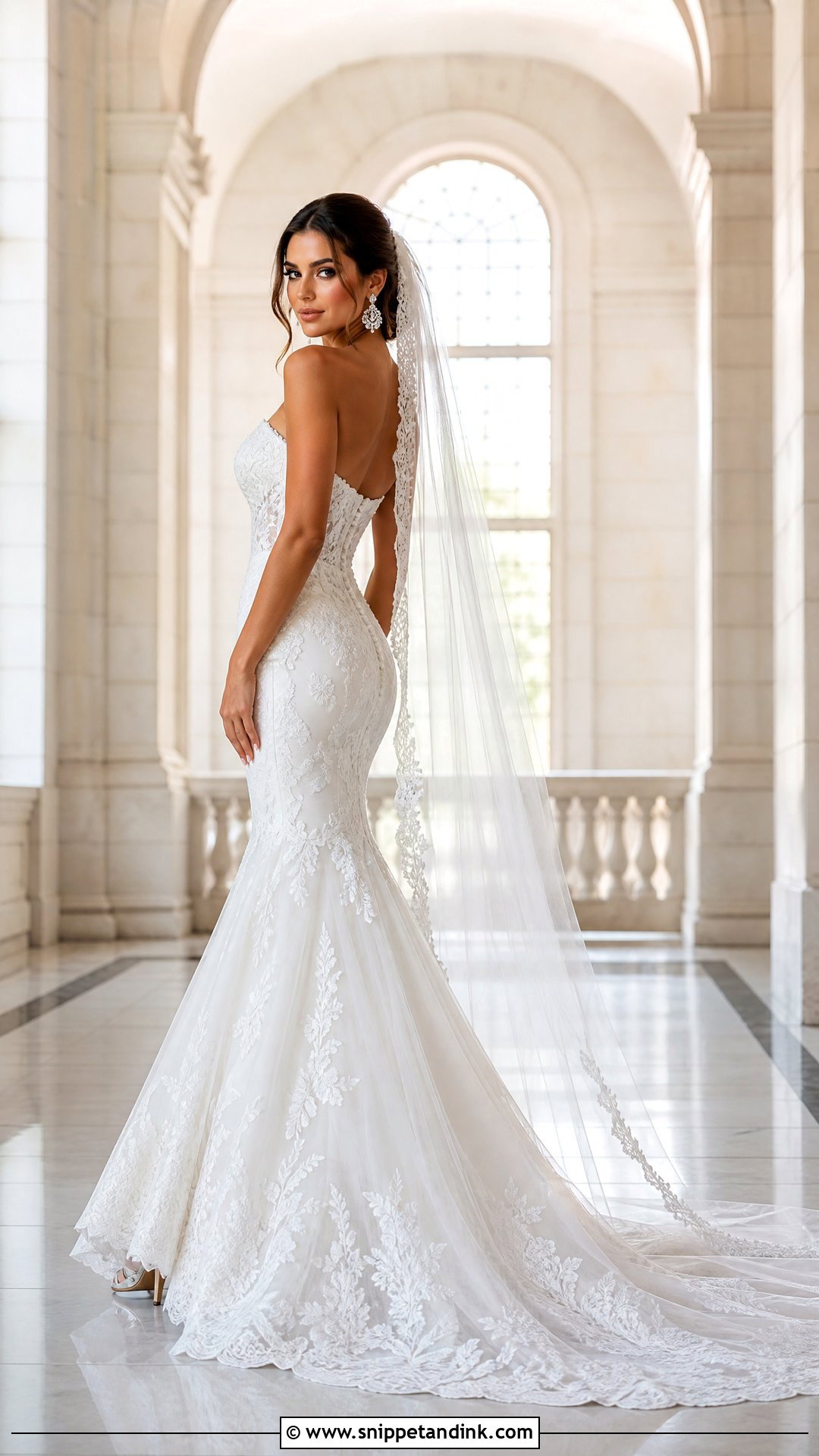 Mermaid Wedding Dress - Snippet and Ink - 25 Magical Wedding Dress Ideas