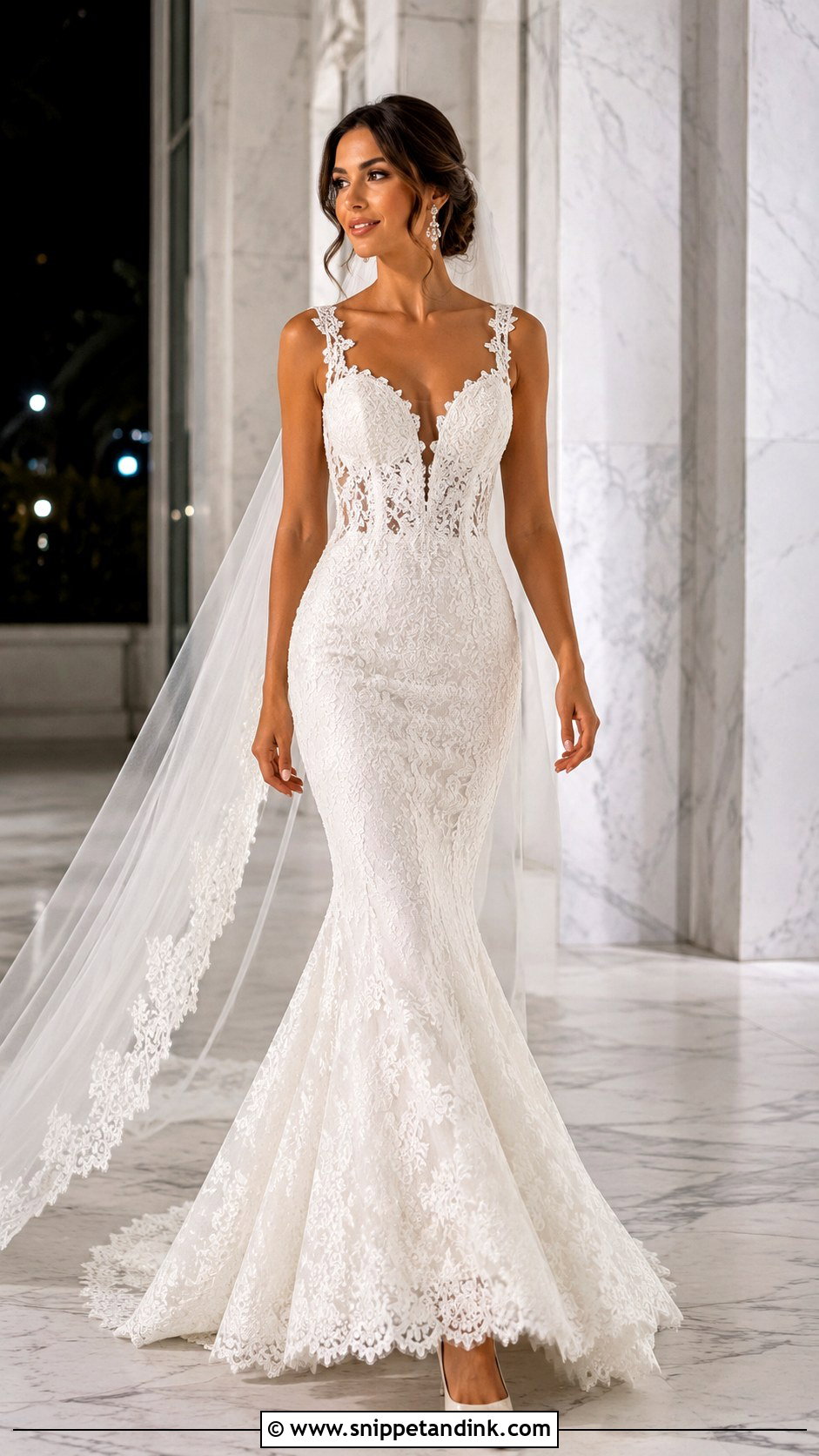 Mermaid Wedding Dress - Snippet and Ink - 30 Best Wedding Dresses