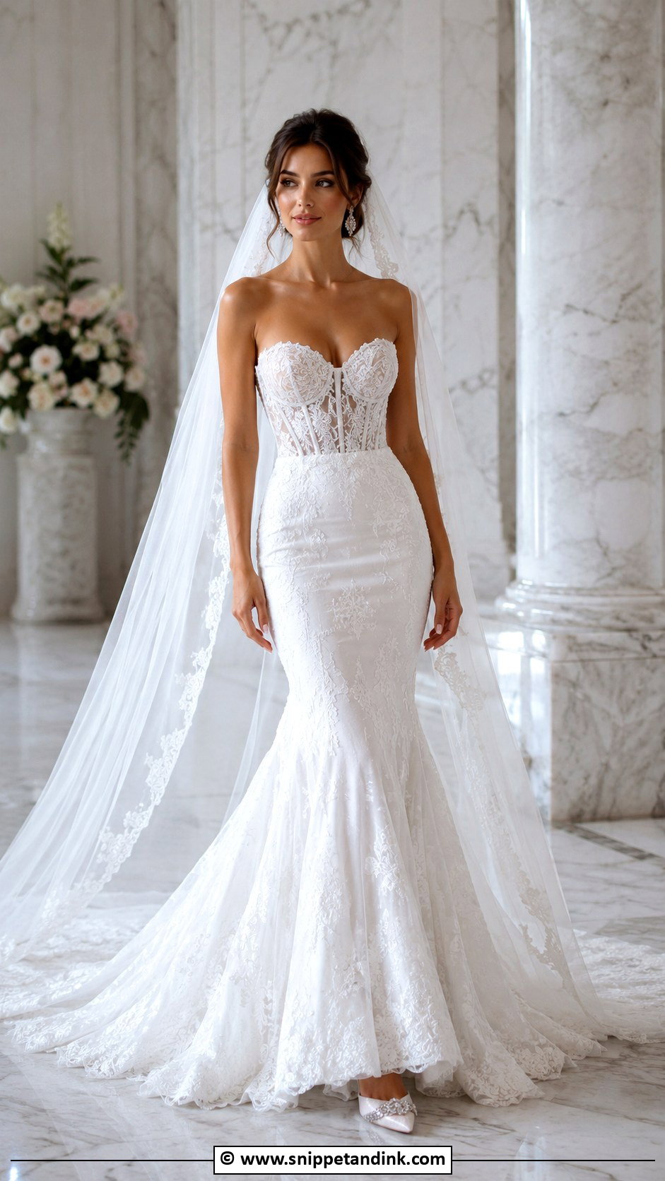 Mermaid Wedding Dress - Snippet and Ink - 30 2 Piece Wedding Dress Ideas