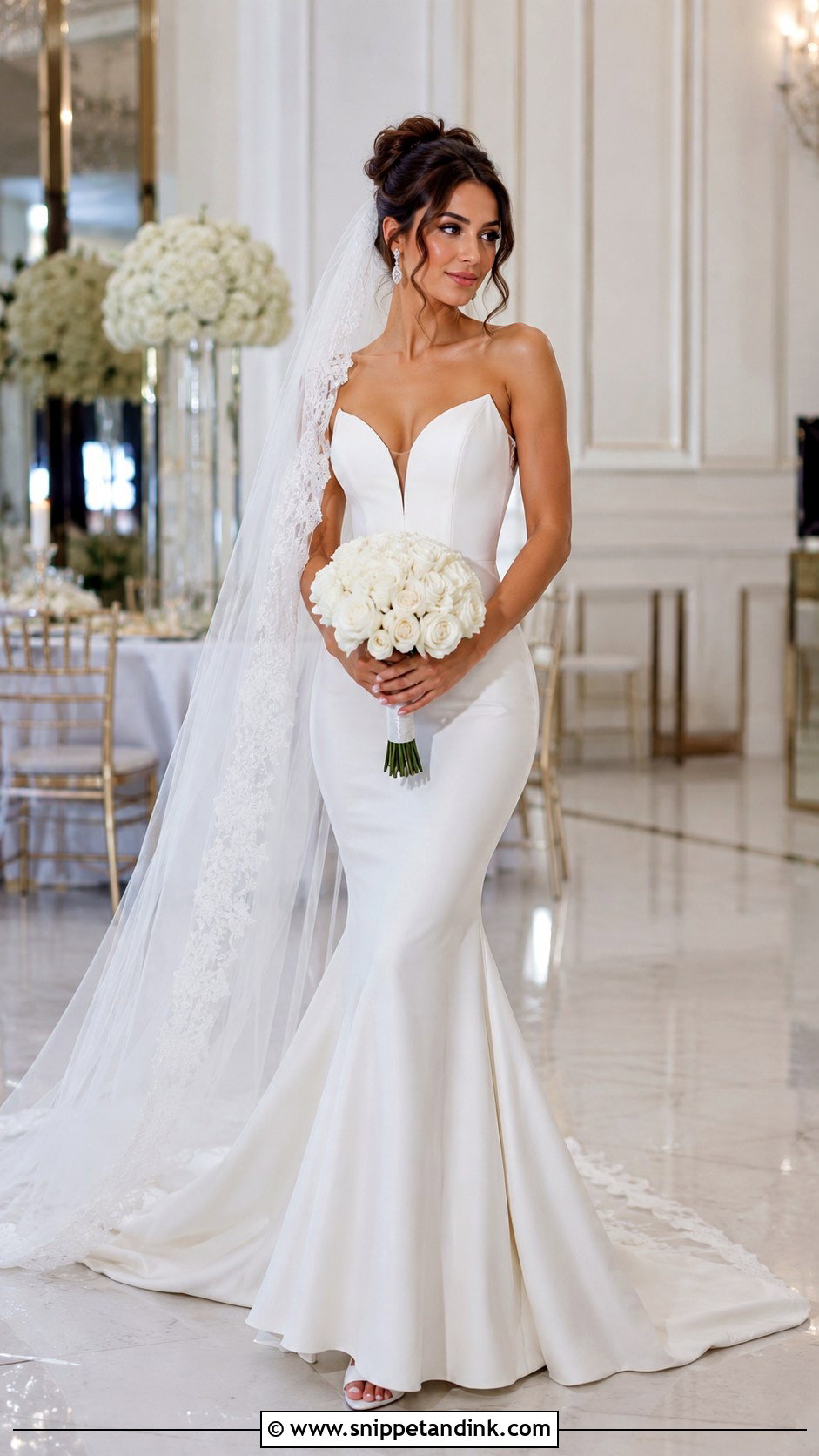 Mermaid Wedding Dress - Snippet and Ink - 30 Wedding Dress Design Ideas