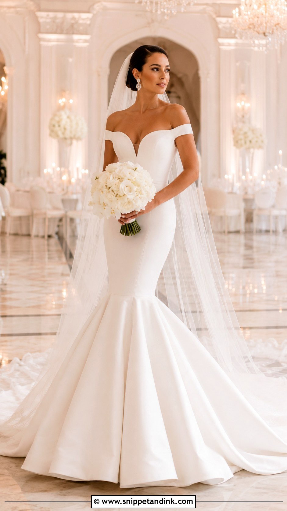 Mermaid Wedding Dress - Snippet and Ink - 30 Wedding Dresses Aesthetic