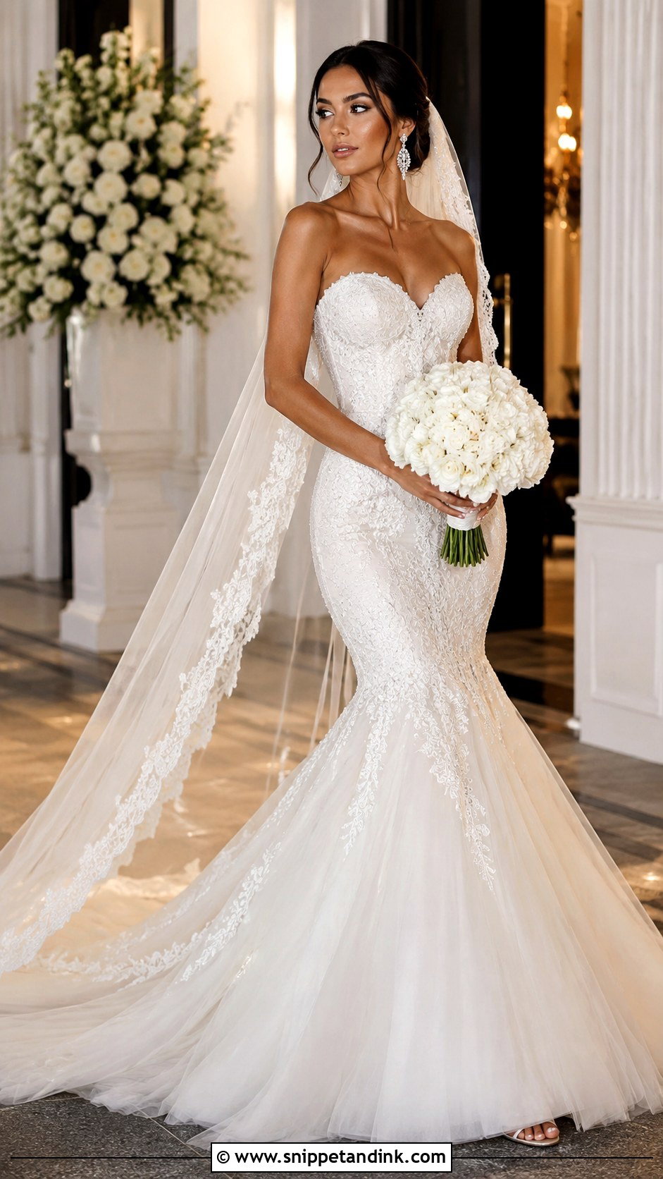 Mermaid Wedding Dress - Snippet and Ink - 30 Weddingdress Ideas