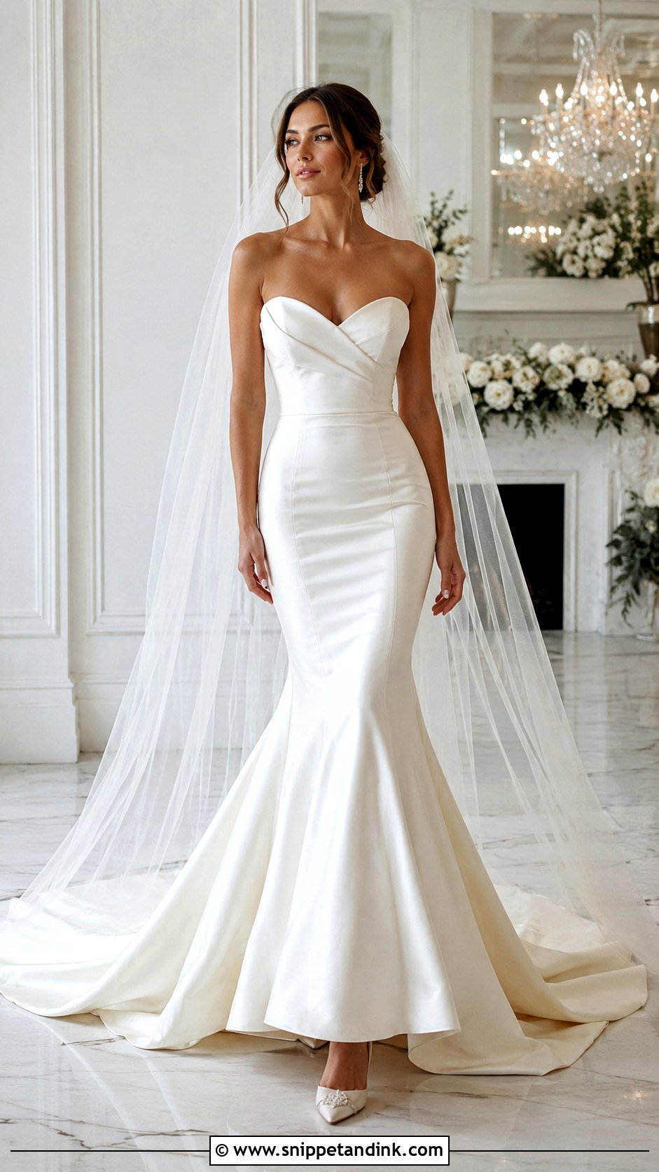 Mermaid Wedding Dress - Snippet and Ink - 25 Classy Elegant Wedding Dresses