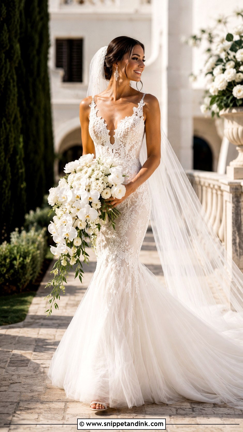 Mermaid Wedding Dress - Snippet and Ink - 25 Enchanted Wedding Dress Ideas