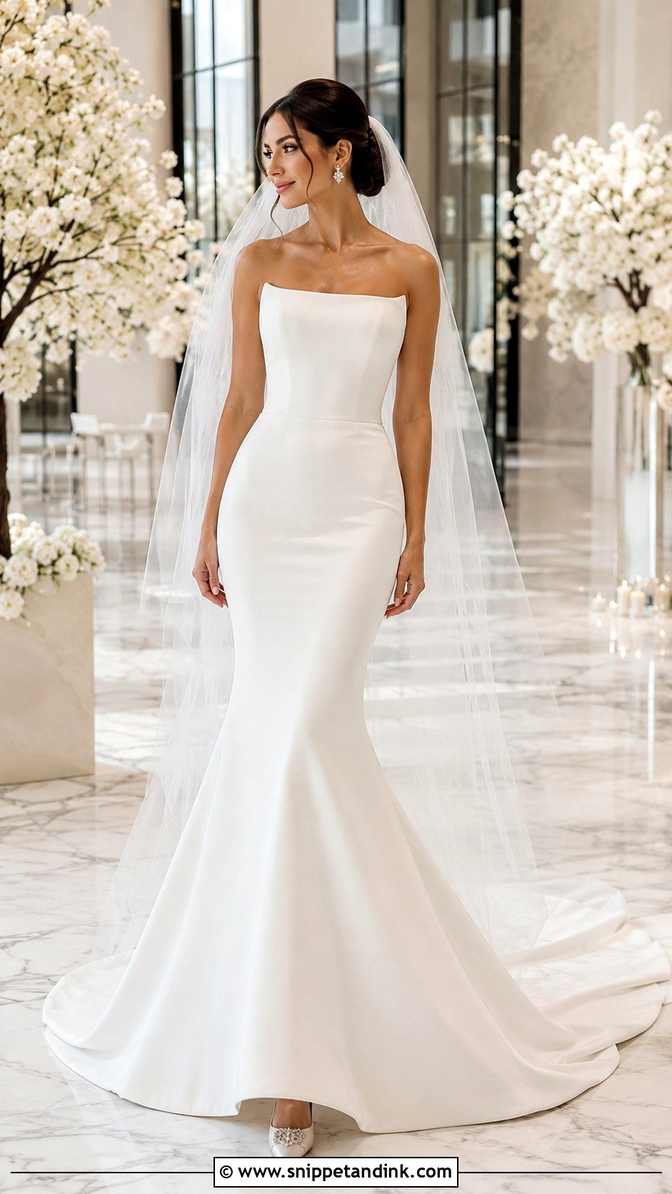 Mermaid Wedding Dress - Snippet and Ink - 25 Timeless Wedding Dresses