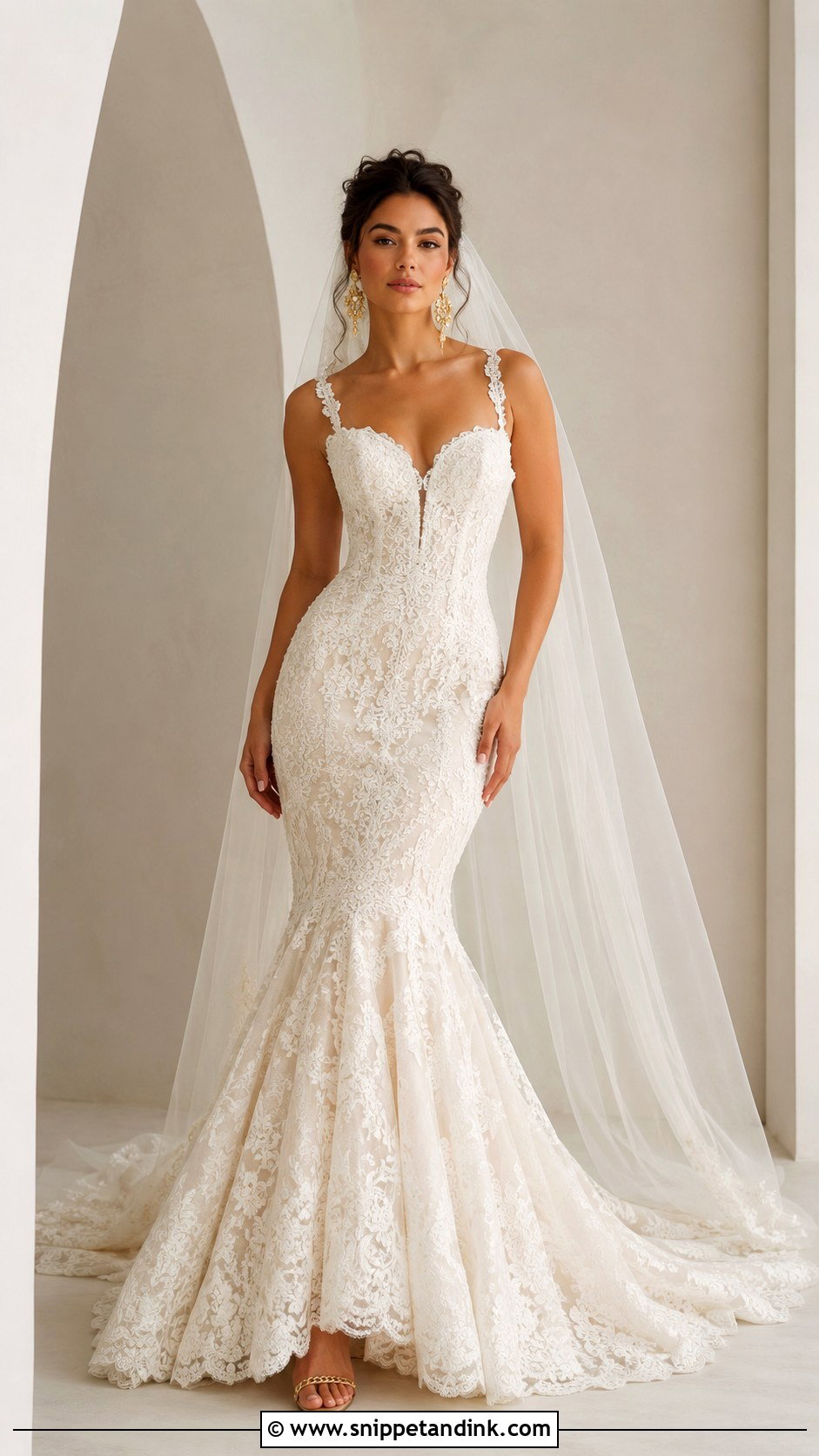 Mermaid Wedding Dress - Snippet and Ink - 25 Unique Wedding Dress Styles