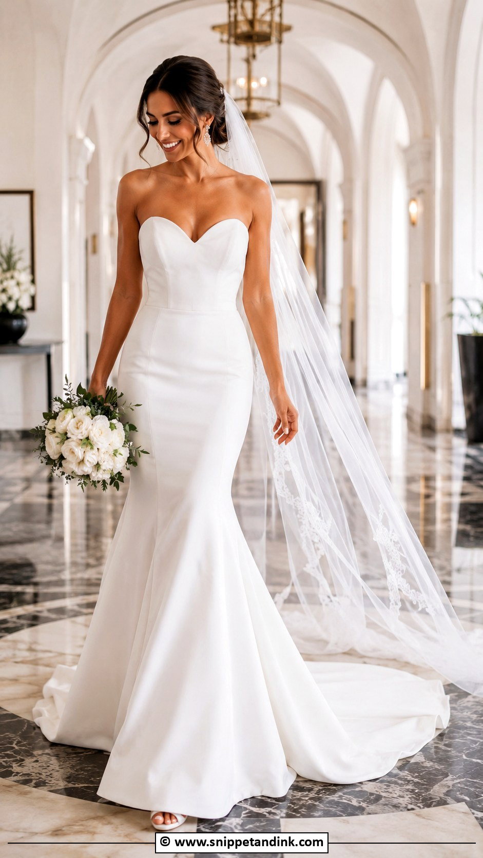 Mermaid Wedding Dress - Snippet and Ink - 30 Elegant Wedding Dresses