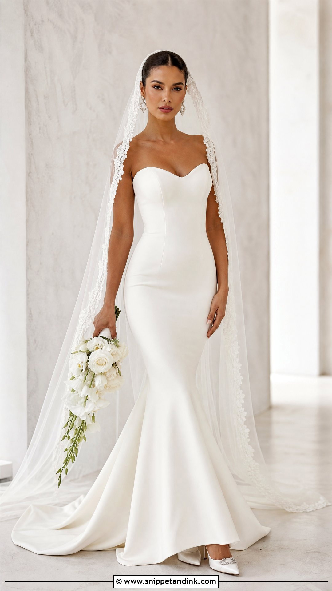 Mermaid Wedding Dress - Snippet and Ink - 25 Wedding Dresses for Women
