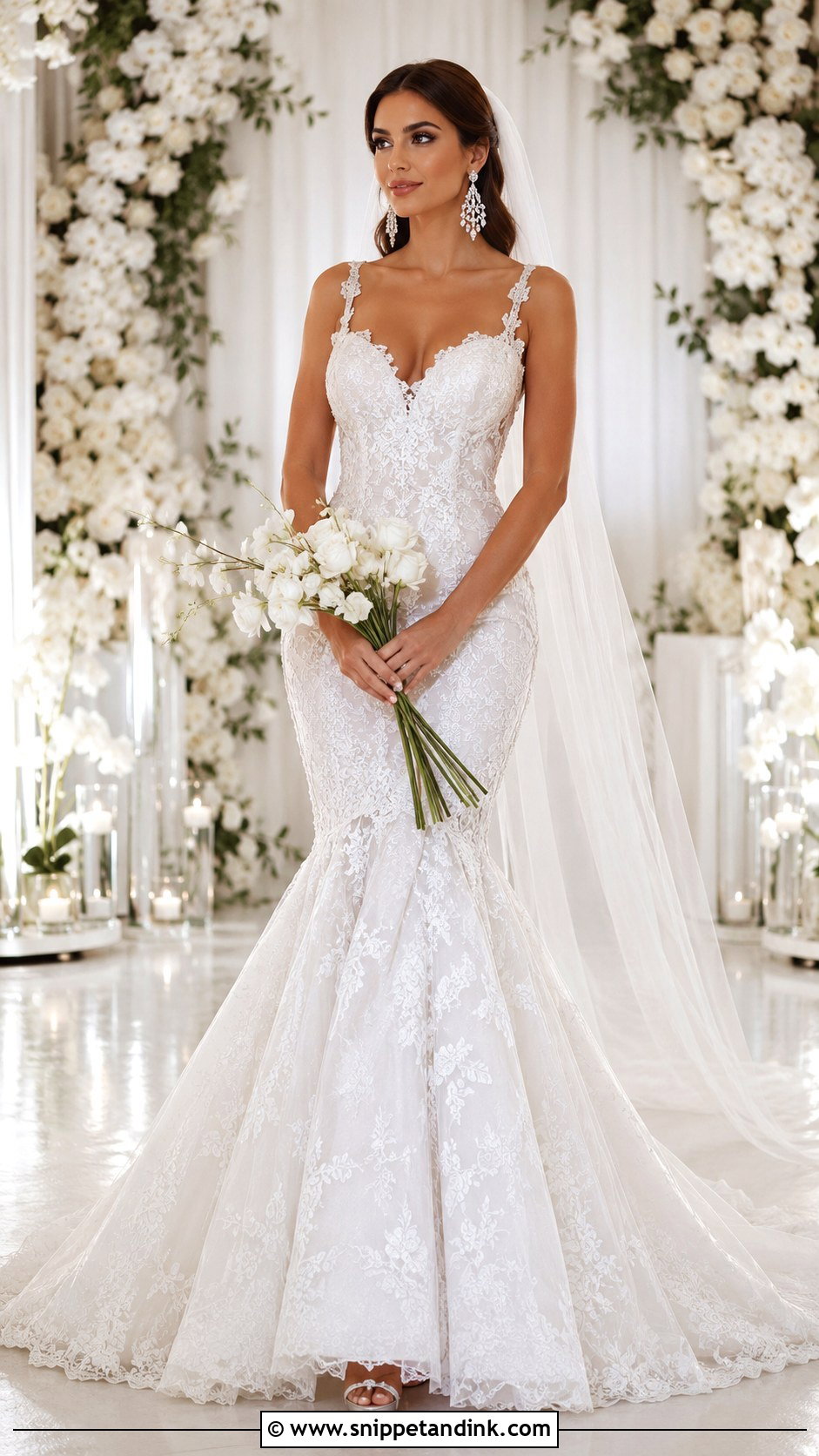 Mermaid Wedding Dress - Snippet and Ink - 25 Wedding Dresses Styles