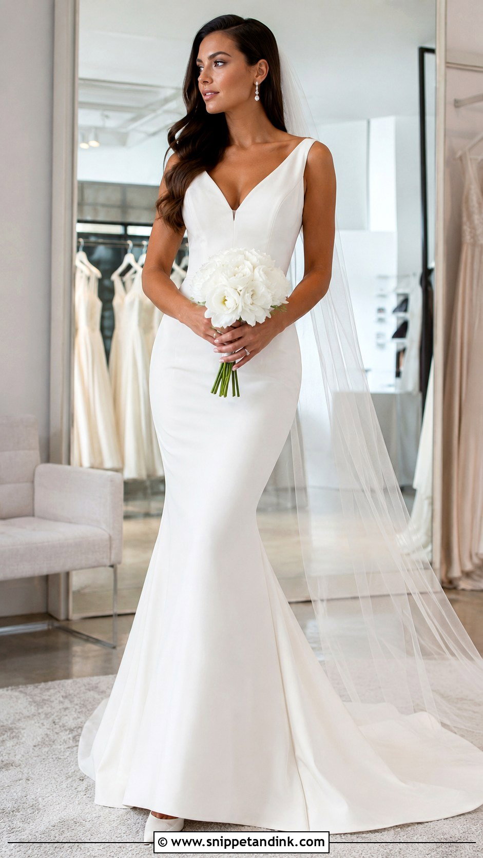 Mermaid Wedding Dress - Snippet and Ink - 25 Yes to the Dress Ideas