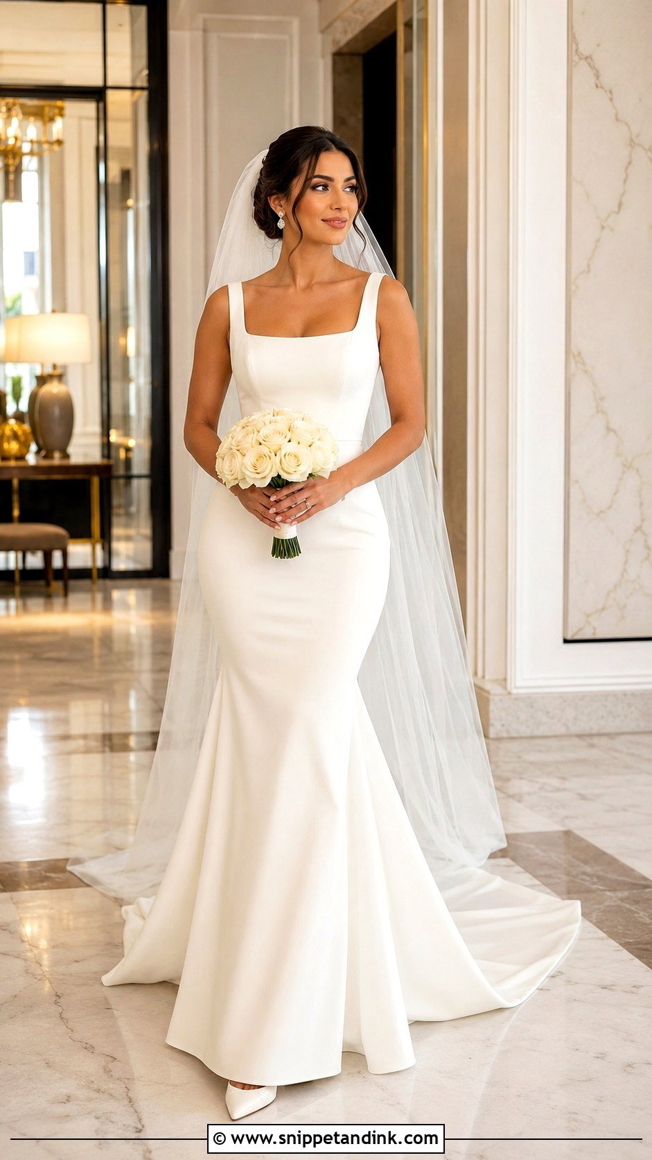 Mermaid Wedding Dress - Snippet and Ink - 20 Classy Bride Dress Ideas