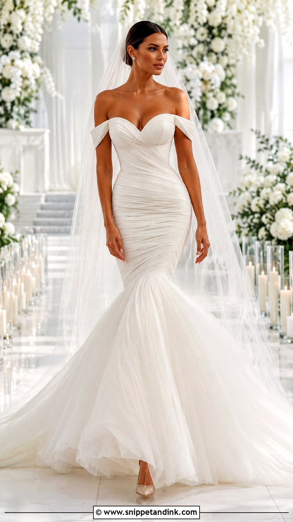 Mermaid Wedding Dress - Snippet and Ink - 20 Flattering Wedding Dress Ideas