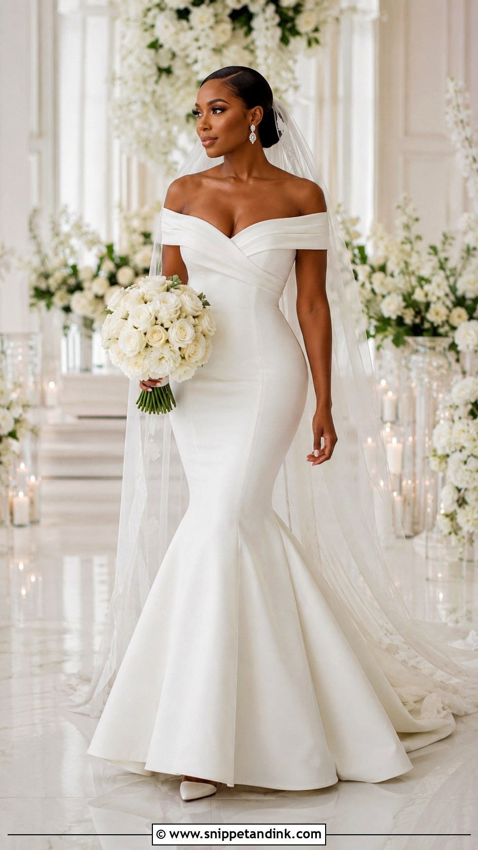 Mermaid Wedding Dress For Black Women - Snippet and Ink - 30 Wedding Dress Black Women Ideas