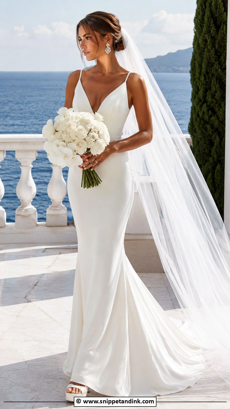 Mermaid Wedding Dress For Destination Wedding - Snippet and Ink - 30 Destination Wedding Dress Ideas