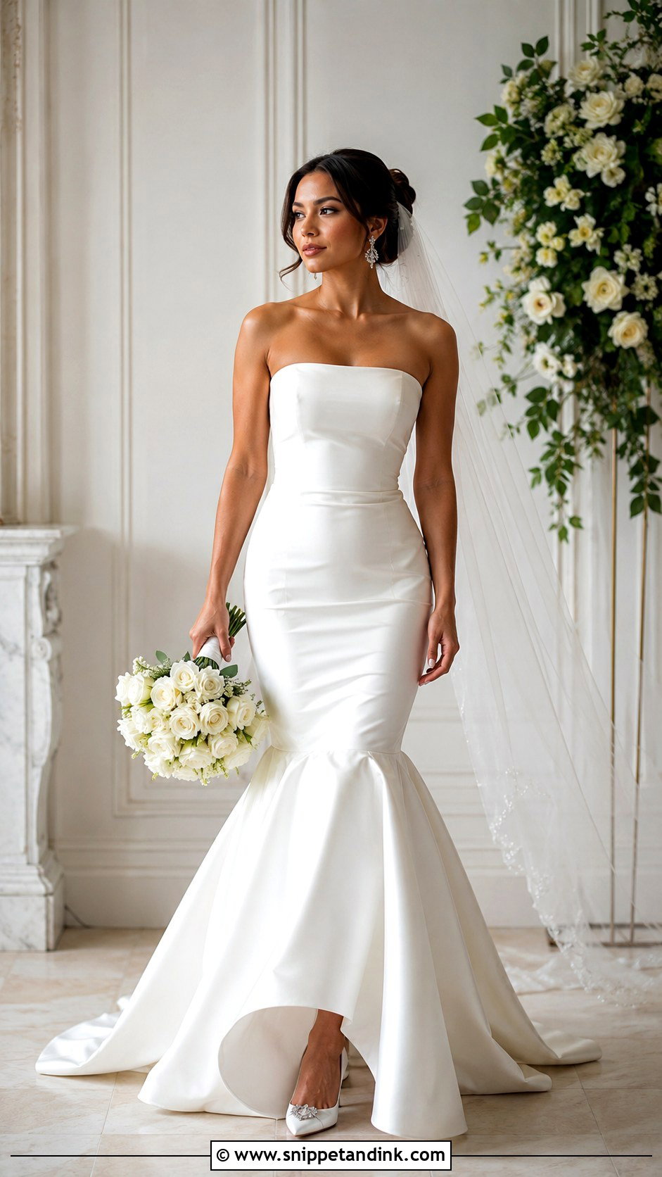 Mermaid Wedding Dress For Petite Women - Snippet and Ink - 25 Wedding Dresses for Petite Women