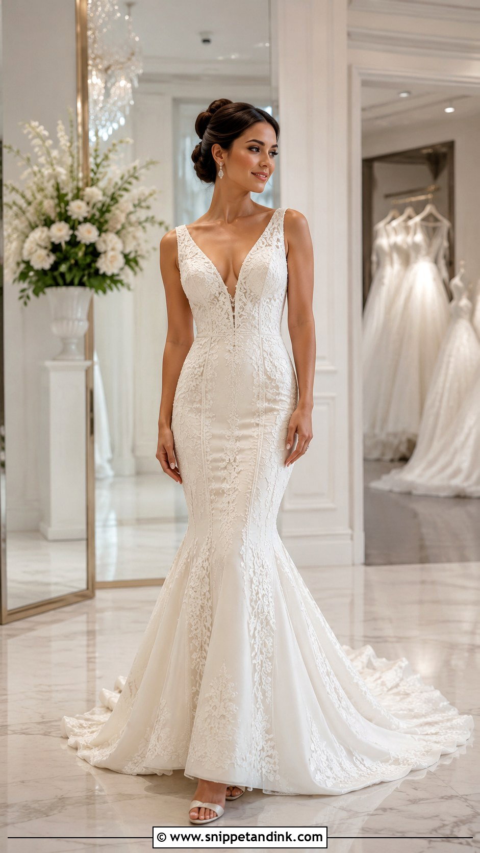 Mermaid Wedding Dress For Short Brides - Snippet and Ink - 30 Wedding Dresses for Short Brides