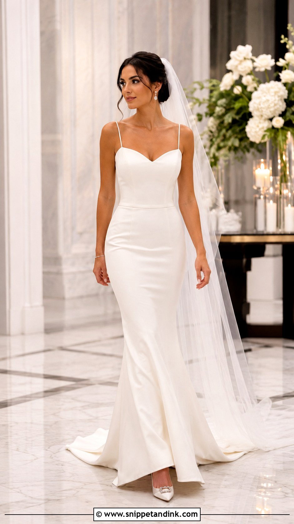 Mermaid Wedding Dress Outfit - Snippet and Ink - 25 Wedding Outfit for Bride Ideas