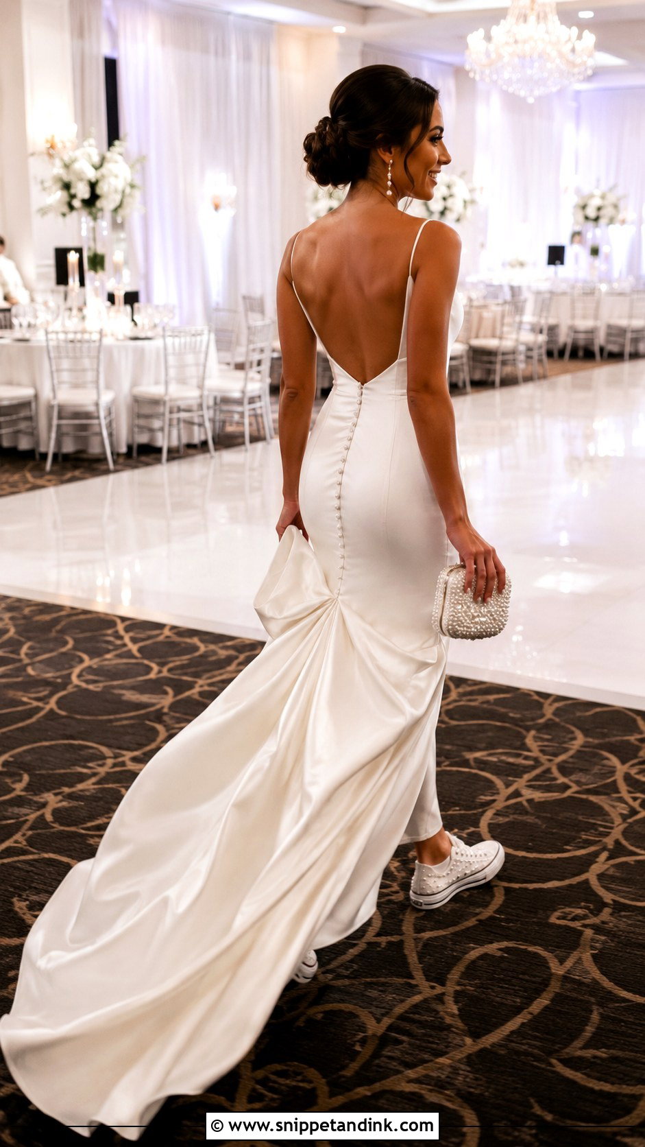 Mermaid Wedding Dress With Reception Converse - Snippet and Ink - 20 Wedding Dress with Converse Ideas