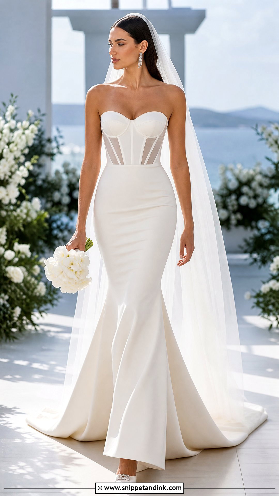 Mermaid Wedding Dress with Boning - Snippet and Ink - 20 Wedding Dress with Boning Ideas
