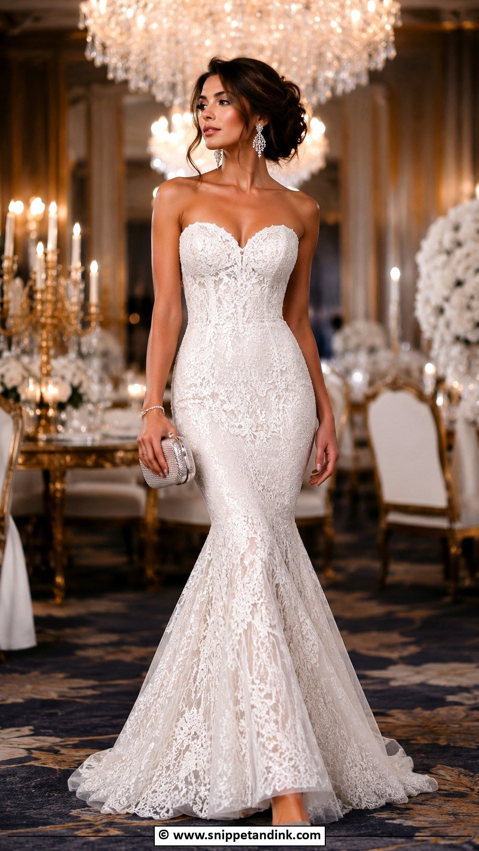 Mermaid Wedding Frock - Snippet and Ink - 30 Wedding Frock Designs