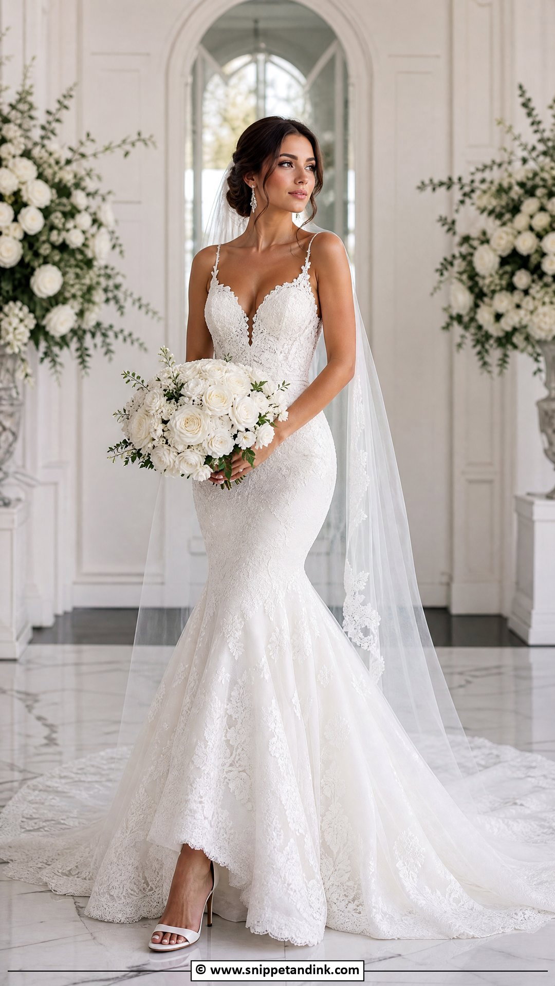 Mermaid Wedding Gown - Snippet and Ink - 35 Latest Wedding Gowns