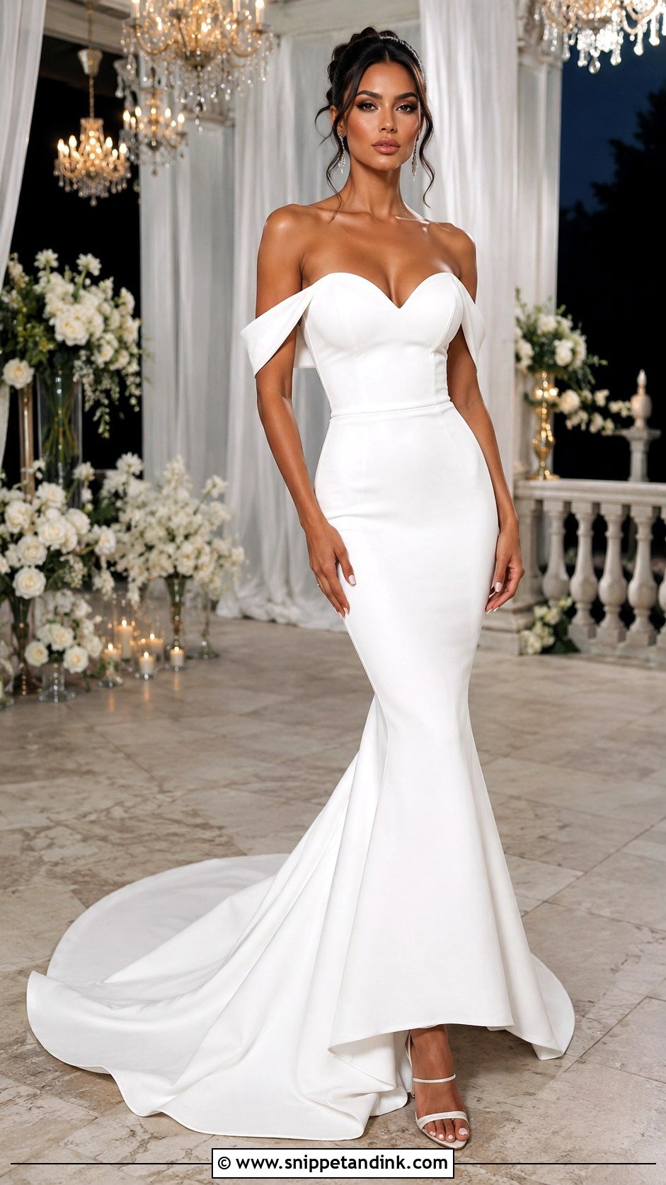 Mermaid Wedding Gown - Snippet and Ink - 25 Wedding Gown Styles