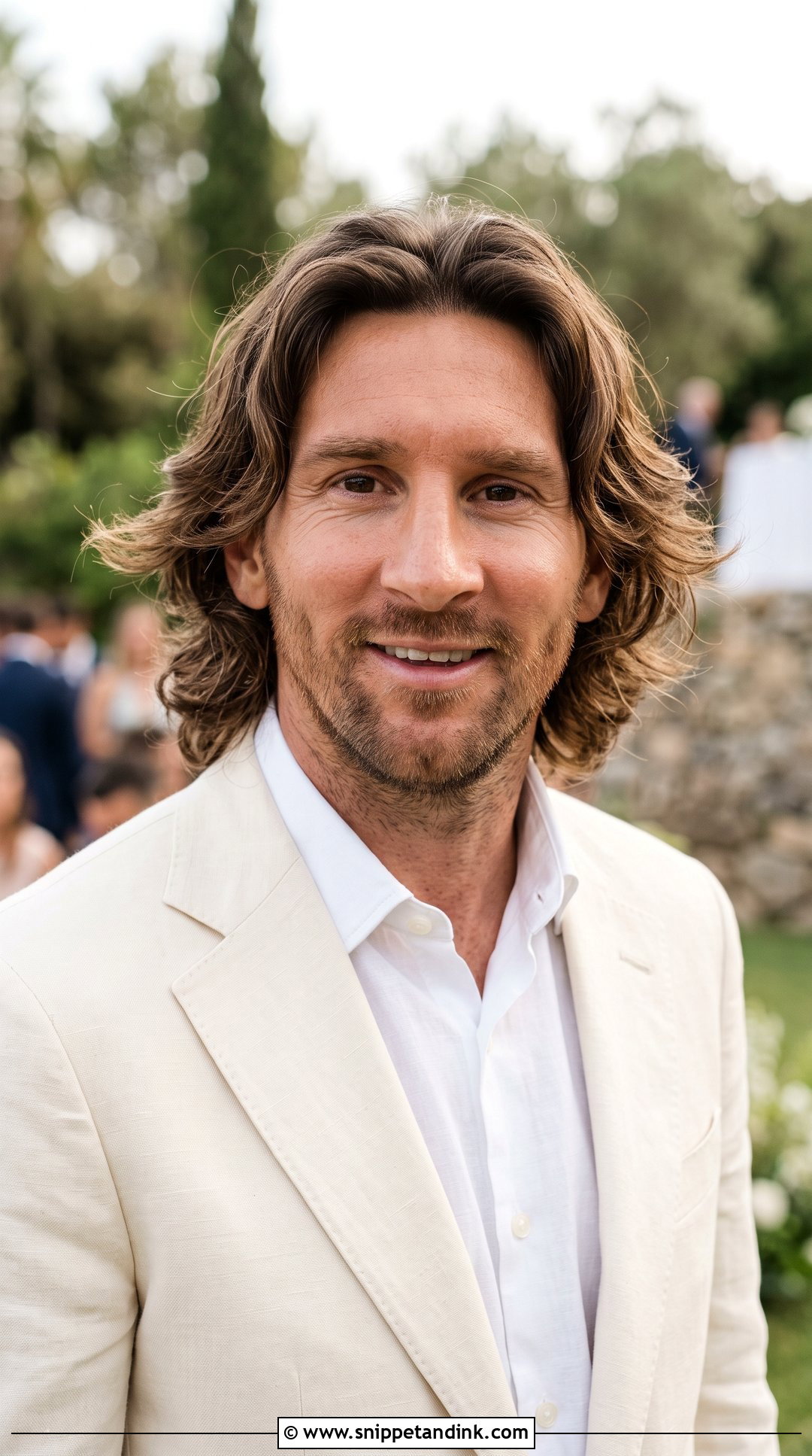 Messi Long Hair With Natural Flow - Snippet and Ink - 15 Messi Look Hairstyles for Wedding