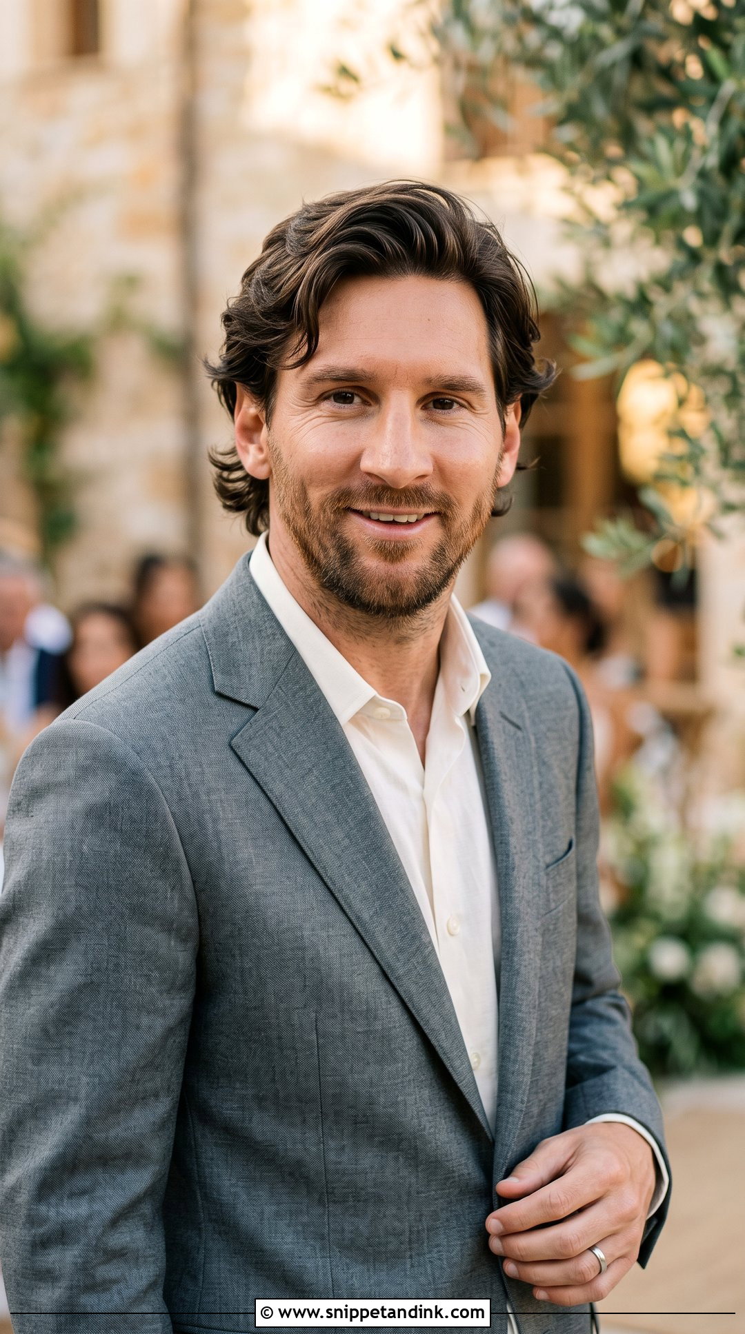 Messi Medium Hair With Side Sweep - Snippet and Ink - 15 Messi Look Hairstyles for Wedding