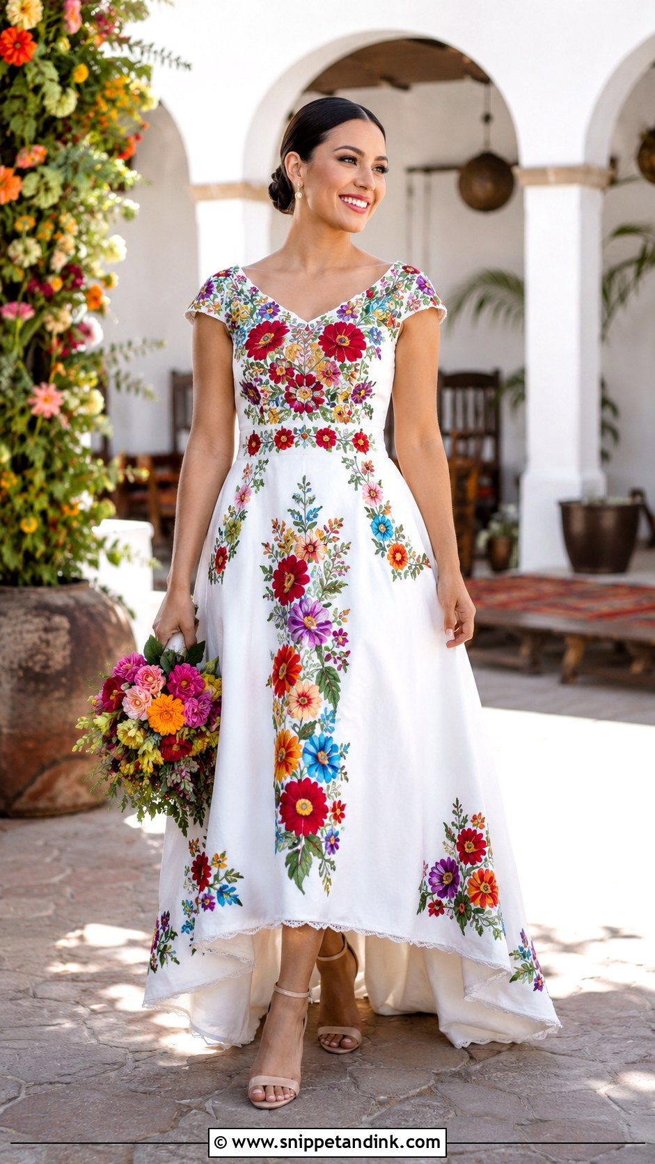 Mexican Chiapas Wedding Dress - Snippet and Ink - 25 Traditional Mexican Wedding Dress Ideas