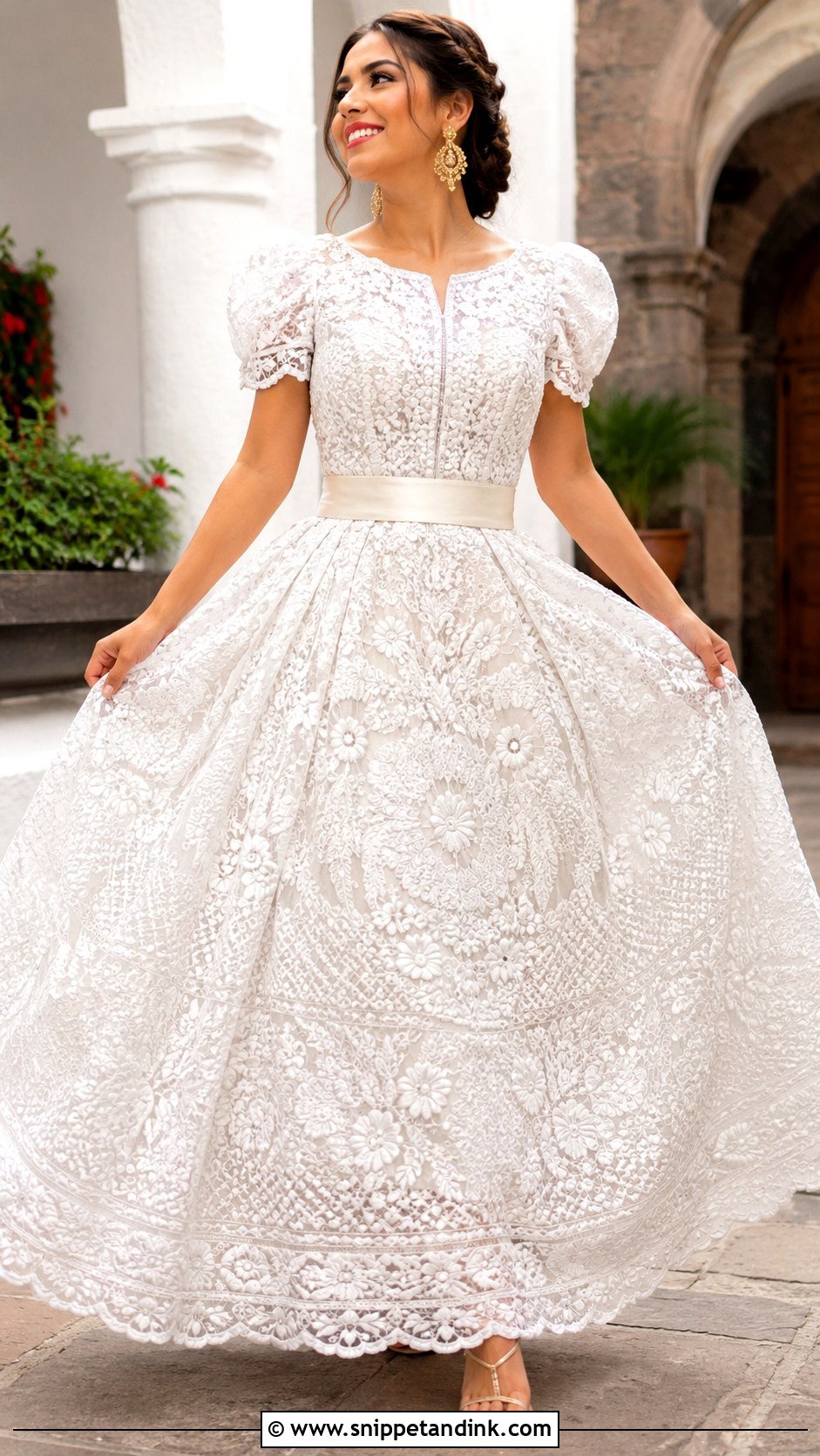 Mexican Puebla Wedding Dress - Snippet and Ink - 25 Traditional Mexican Wedding Dress Ideas
