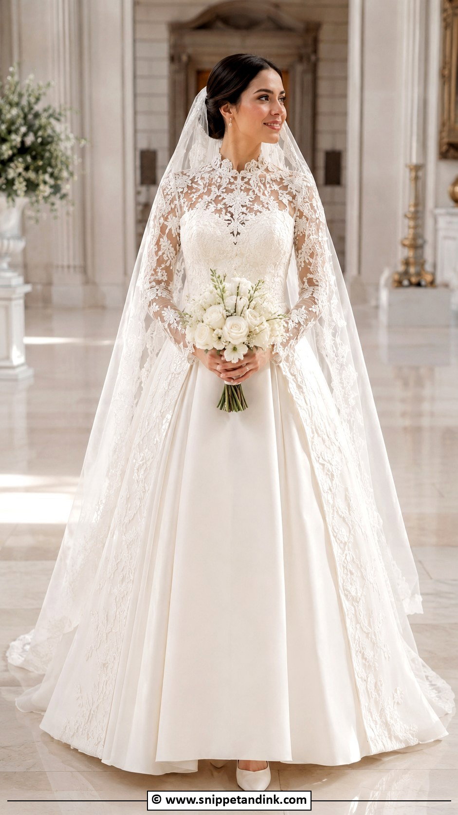 Mexican Wedding Dress With Long Sleeves - Snippet and Ink - 30 Mexican Wedding Dress Ideas