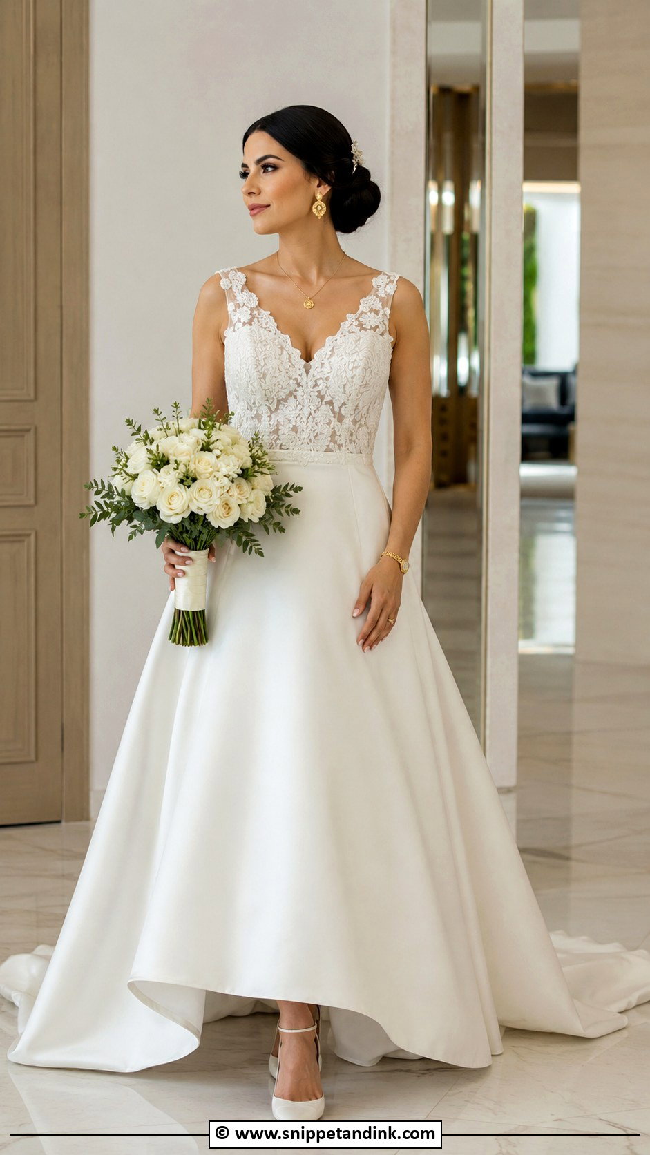 Mexican Wedding Dress With Satin Skirt - Snippet and Ink - 30 Mexican Wedding Dress Ideas