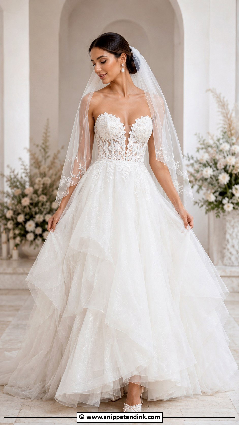 Mexican Wedding Dress With Tulle Skirt - Snippet and Ink - 30 Mexican Wedding Dress Ideas