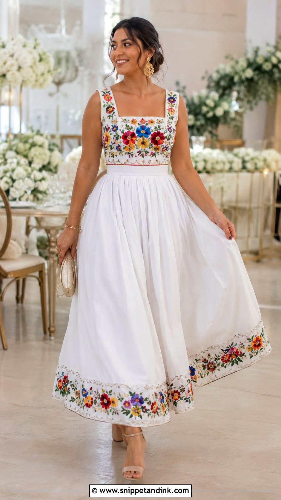 Mexican Wedding Reception Dress - Snippet and Ink - 20 Mexican Wedding Dresses