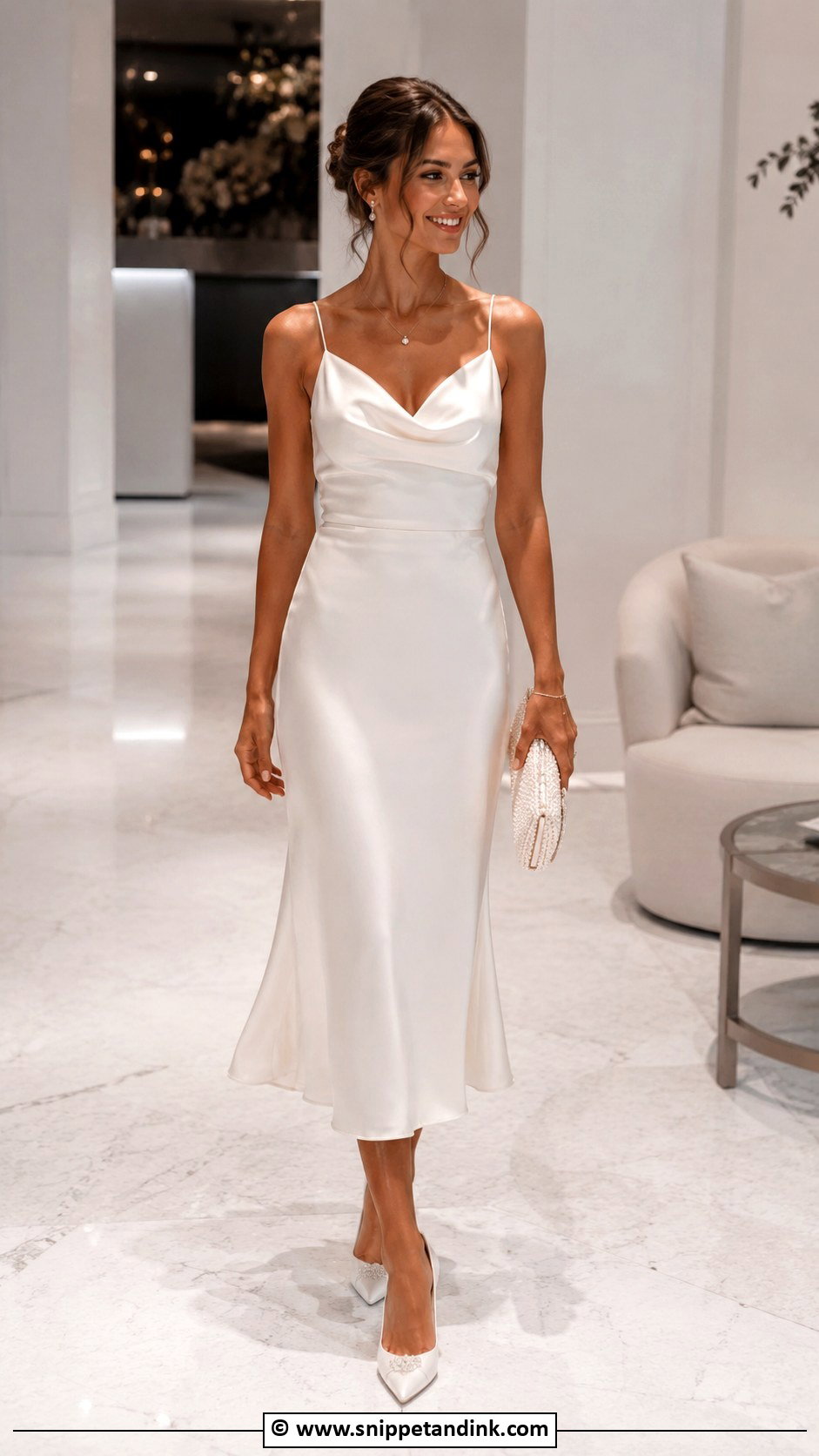 Midi Afterparty Wedding Dress - Snippet and Ink - 30 Afterparty Wedding Dress Ideas